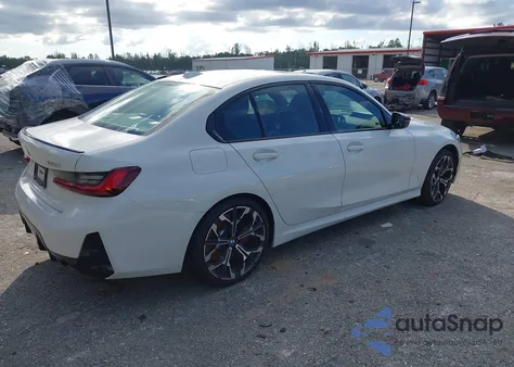 2025 BMW 330I from USA, damaged, VIN 3MW69CW04S8F21186